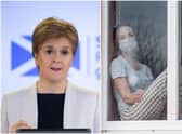 Nicola Sturgeon responds to UK Government enforcing new lockdown in north England