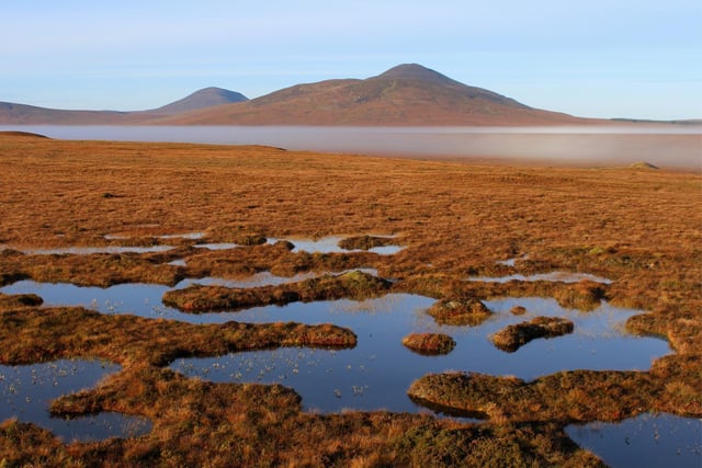 The Flow Country of Caithness and Sutherland was under consideration for World Heritage status back in 2020. The vast expanse of wetland and peatland is the largest of its kind in Europe, covering roughly 1,500 square miles. The natural site is also a breeding ground for a variety of species of bird.