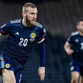 Scotland striker Oli McBurnie will miss the rest of the domestic season. Picture: SNS