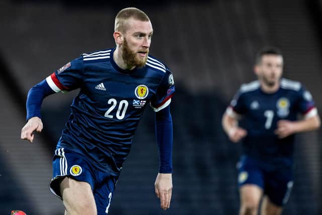 Scotland striker Oli McBurnie will miss the rest of the domestic season. Picture: SNS