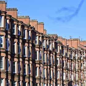 Some of the sharpest private rent prices have been in Glasgow. Picture: John Devlin