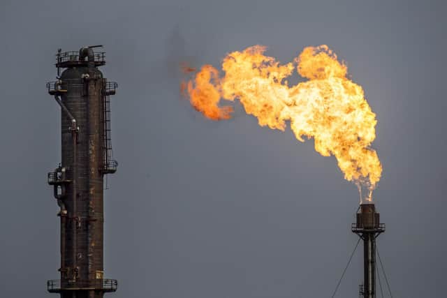 The Fife Ethylene plant in Mossmorran, Fife. Picture: Jane Barlow