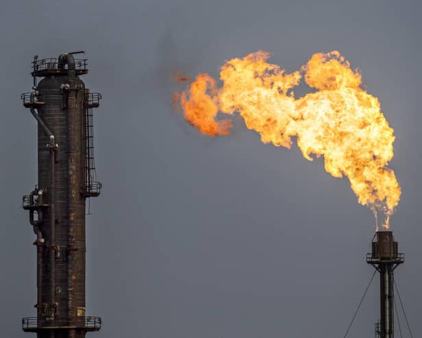 The Fife Ethylene plant in Mossmorran, Fife. Picture: Jane Barlow