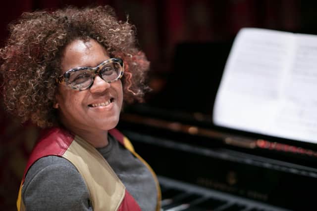 Composer, singer-songwriter and musician Errollyn Wallen is a visiting professor at the Royal Conservatoire of Scotland in Glasgow.