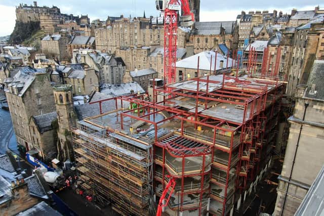 The India Buildings Virgin Hotel retrofitted existing listed buildings in Ediburgh  (Picture: BSB Steel)