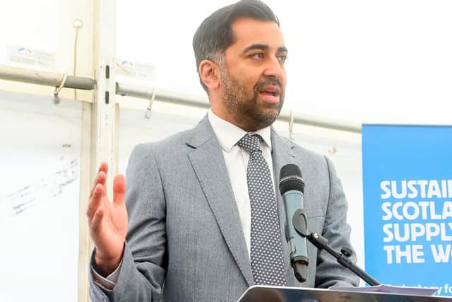 First Minister Humza Yousaf at the Royal Highland Show on Friday