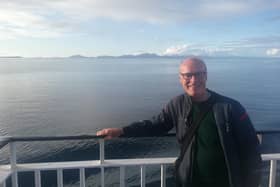 Ronnie Lappin on his Hebridean Way trip. (Photo by Ronnie Lappin)