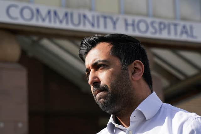 Health secretary Humza Yousaf is coming under mounting political pressure over A&E times. Picture: Andrew Milligan/PA