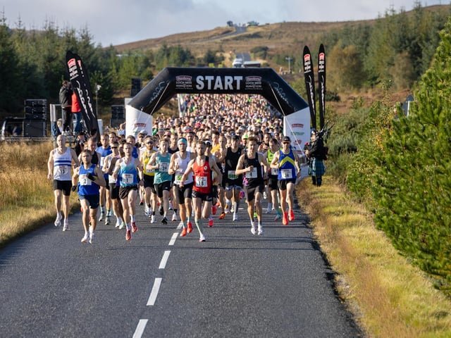 The event saw a record 10,700 entries across all distances, with runners from across the world taking part