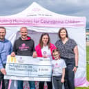 Craig MacLean and Mel Harrison from McDonald’s with Jonathan and Anna Cordiner and daughter Emma. (Pic:Stuart Ross Media).