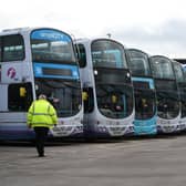 Aberdeen-headquartered FirstGroup operates one of the biggest bus fleets in the UK. Picture: John Devlin