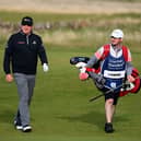 Craig Lawrie caddied for his dad Paul when he brought down the curtain on his European Tour career in last year's Aberdeen Standard Investments Scottish Open at The Renaissance Club. Picture: Ross Kinnaird/Getty Images.
