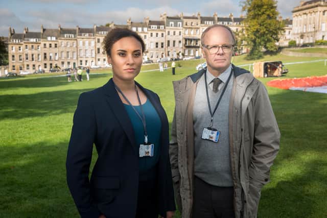 Jason Watkins and Tala Gouveia are back on their Bath beat probing why five go up in a hot-air balloon and only four come down