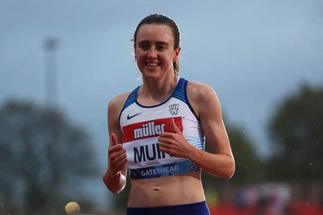 Laura Muir has opted to focus solely on the 1500m at the Tokyo Olympics. Picture: Ian MacNicol/Getty Images