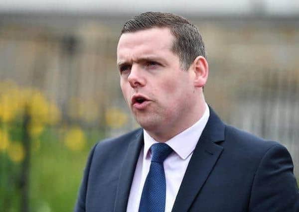 Scottish Conservative leader Douglas Ross