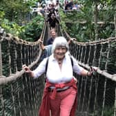 World travel was one of Esther Crawford's many and varied interests