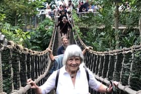 World travel was one of Esther Crawford's many and varied interests