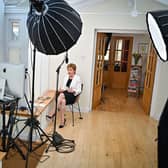 First Minister Nicola Sturgeon appearing on the BBC1 current affairs programme, The Andrew Marr Show from her home in Glasgow.