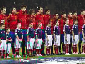 The Spain side who will face Scotland are from the star-studded team who last played at Hampden Park. Picture: SNS