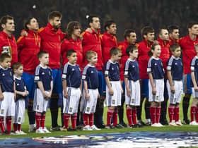 The Spain side who will face Scotland are from the star-studded team who last played at Hampden Park. Picture: SNS
