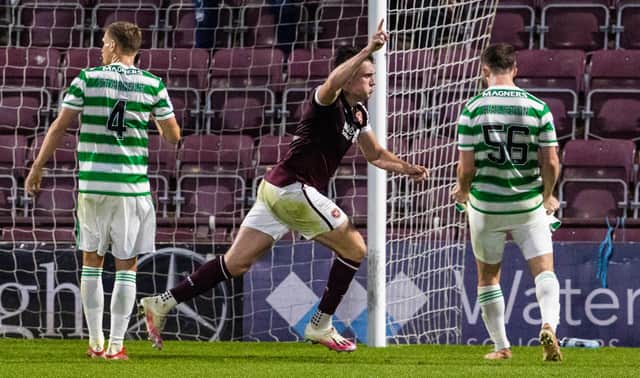 John Souttar was the matchwinner for Hearts against Celtic.