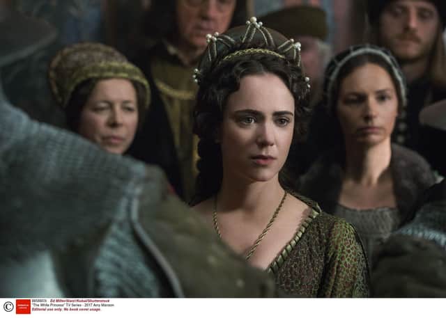 Amy Manson in The White Princess TV Series, 2017.
