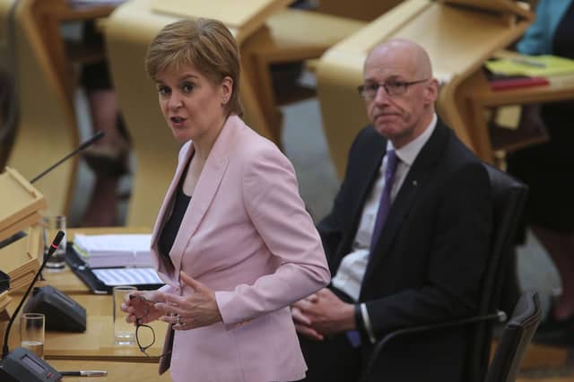 For the SNP's leaders, the devolution of power seems to stop in Edinburgh (Picture: pool photo/Fraser Bremner/Scottish Daily Mail)