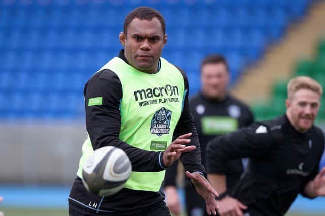Leone Nakarawa's second spell with Glasgow Warriors was hampered by a knee injury. Picture: Craig Williamson / SNS