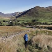 The Cateran Trail is a 100 km circular walk starting at Blairgowrie. This photograph was token close to Spittal of Glenshee in the Cairngorms National Park in Scotland.