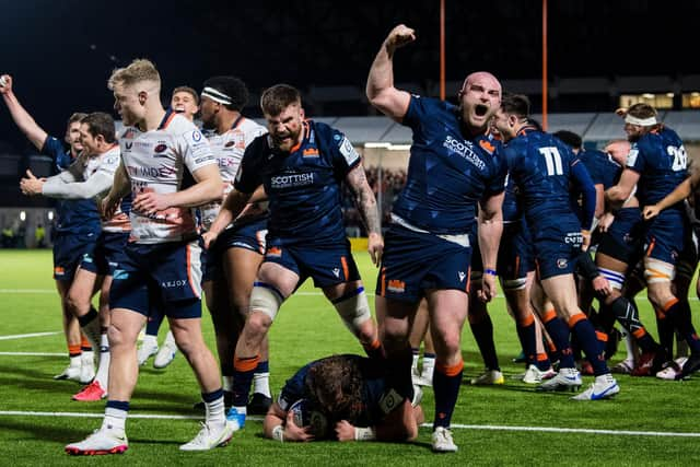 Steve Diamond says he is sick of hearing about Edinburgh's win over Saracens in the Heineken Champions Cup. (Photo by Ross Parker / SNS Group)