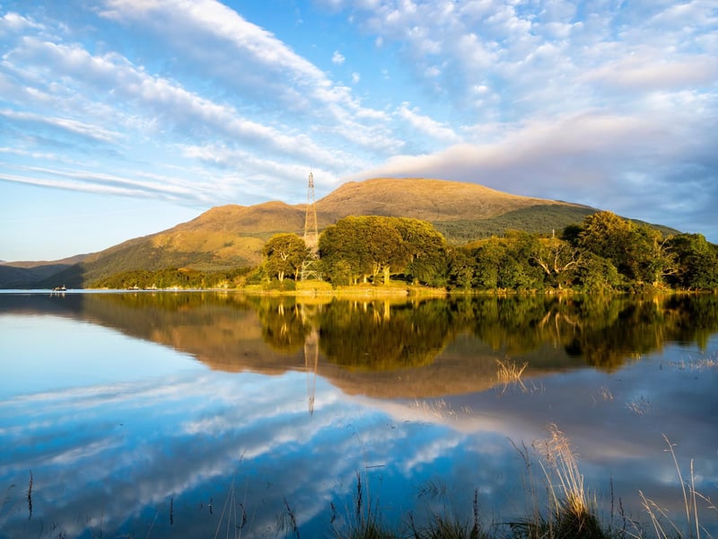 Loch Etive is a tidal loch that stretches out to the sea in Connel which is north of Oban on the western coast. Hidden Scotland reports that its name in Gaelic translates to “little fierce one”.