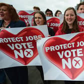 Independence supporters who backed Remain in the Brexit referendum should remember how that felt, and how much worse it would be for unionists if Scotland voted to leave the UK (Picture: Jeff J Mitchell/Getty Images)