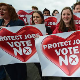 Independence supporters who backed Remain in the Brexit referendum should remember how that felt, and how much worse it would be for unionists if Scotland voted to leave the UK (Picture: Jeff J Mitchell/Getty Images)