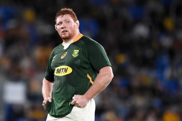 Springboks prop Steven Kitshoff is likely to be in the Stormers side which will take on Edinburgh next week. (Photo by Matt Roberts/Getty Images)