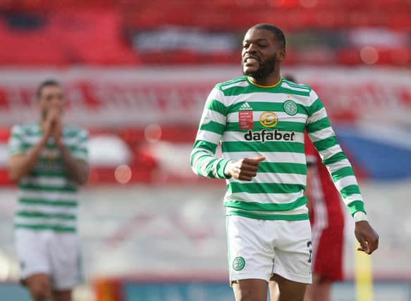 Midfielder Olivier Ntcham has left Celtic after four years with the Parkhead club. Picture: SNS