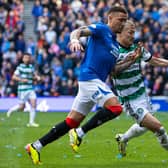 Rangers' James Tavernier and Celtic's Daizen Maeda will do battle once again.