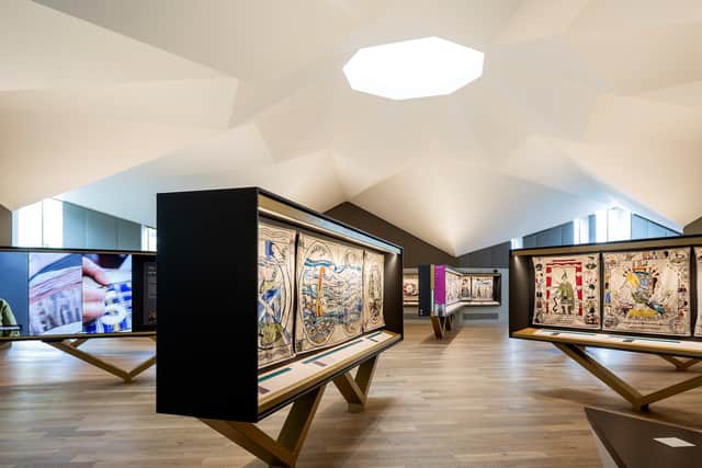 The Great Tapestry of Scotland Gallery, Galashiels, Scotland, UK. Image: Keith Hunter