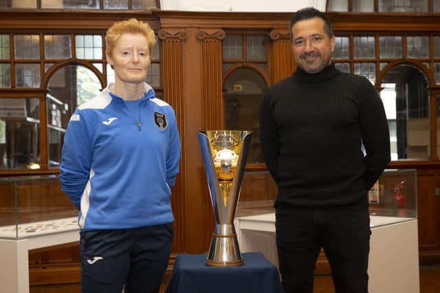 Glasgow City head coach Eileen Gleeson and her Celtic counterpart Fran Alonso will do battle for the Biffa Scottish Women's Cup final at Tynecastle.