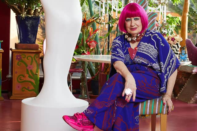 Zandra Rhodes announces public art installation Gratitude for NHS coming to Edinburgh.