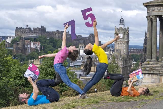 The Edinburgh Festival Fringe celebrated its 75th anniversary this summer. Picture: Neil Hanna