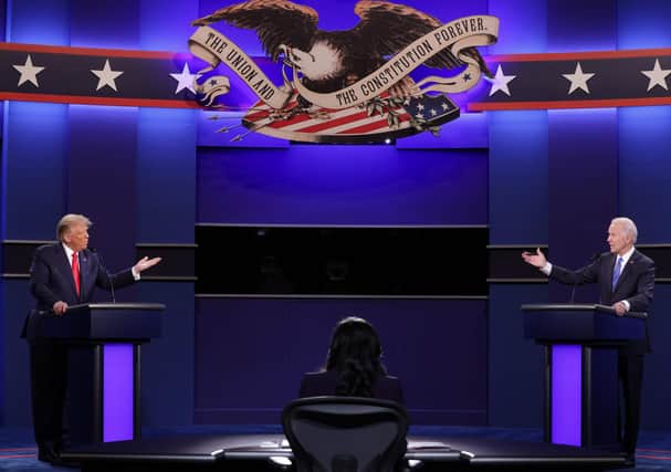 The pair clashed in the final debate  before the election