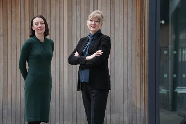Clare Doris and Clare Wareing of Cumulus Oncology, which is based in Edinburgh. Picture: Stewart Attwood