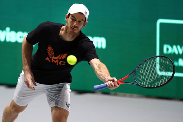 Andy Murray doesn't expect professional tennis to resume any time soon.