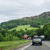 Some 70 miles of the A9 remain to be dualled between Perth and Inverness (Picture: John Devlin)