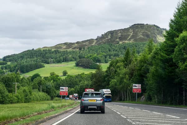 Some 70 miles of the A9 remain to be dualled between Perth and Inverness (Picture: John Devlin)