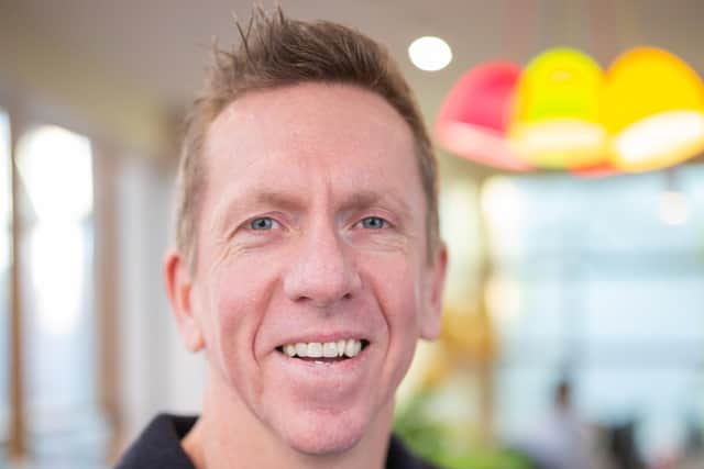 CEO Chris Fleming praises Cyberhawk partnering with the oil major. Picture: contributed.