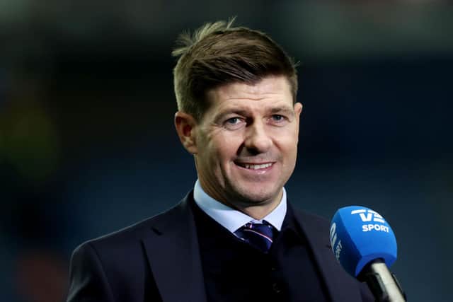 Rangers manager Steven Gerrard reaffirmed his commitment to the club. Picture: SNS