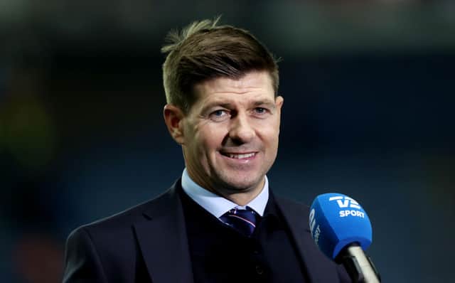 Rangers manager Steven Gerrard reaffirmed his commitment to the club. Picture: SNS