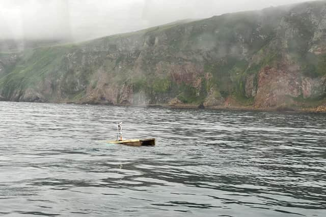 The RNLI launched its Wick lifeboat at 4:40am. Picture: contributed.