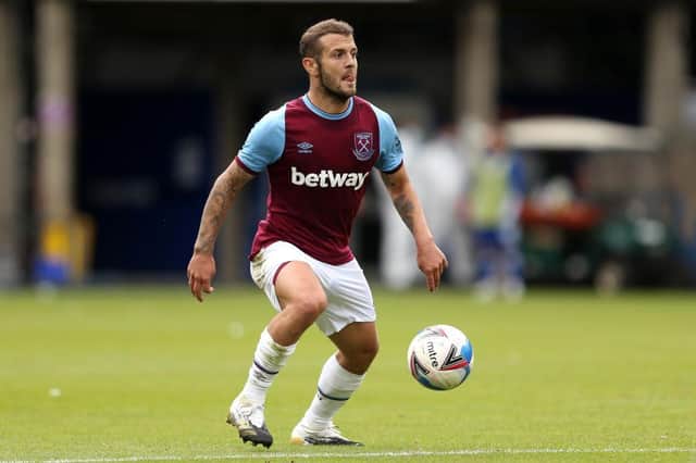 Jack Wilshere has been maintaining his fitness amidst Rangers link. Picture: Getty